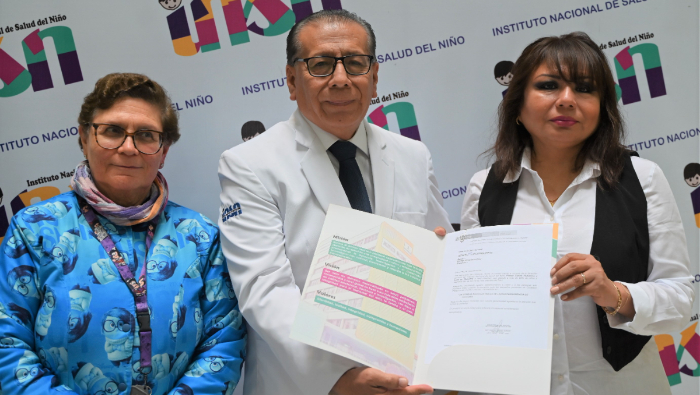 INSN: pacientes de Unidad de Cuidados Paliativos reciben donación de 30 sondas nasogástricas