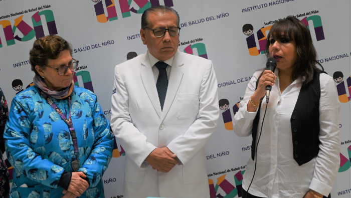 INSN: pacientes de Unidad de Cuidados Paliativos reciben donación de 30 sondas nasogástricas
