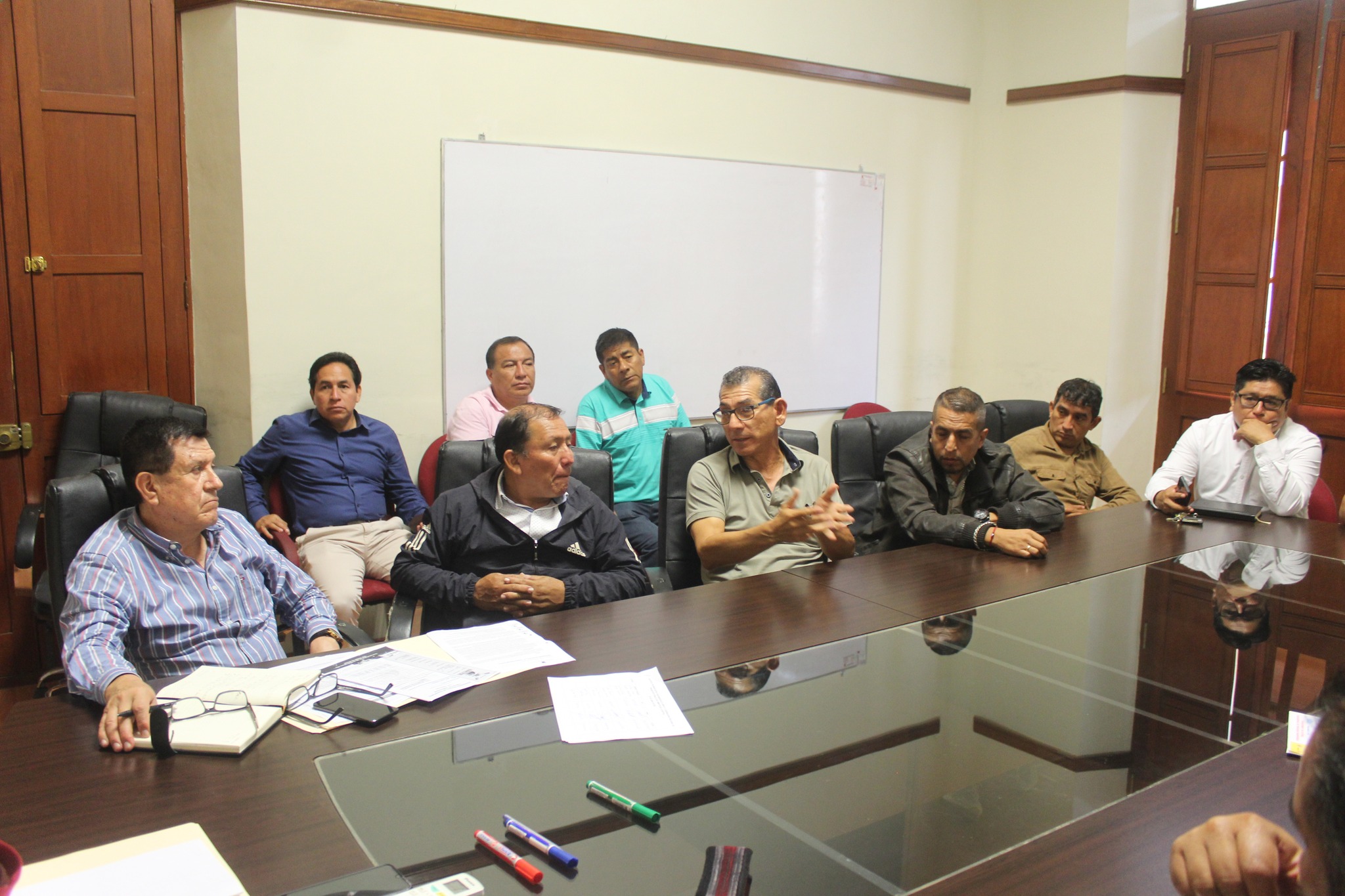REUNIÓN CON TRANSPORTISTAS EN PALACIO MUNICIPAL 3