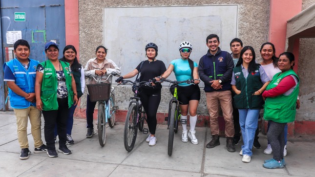 BICICLETEADA PROMOVIENDO MOVILIDAD SOSTENIBLE 1