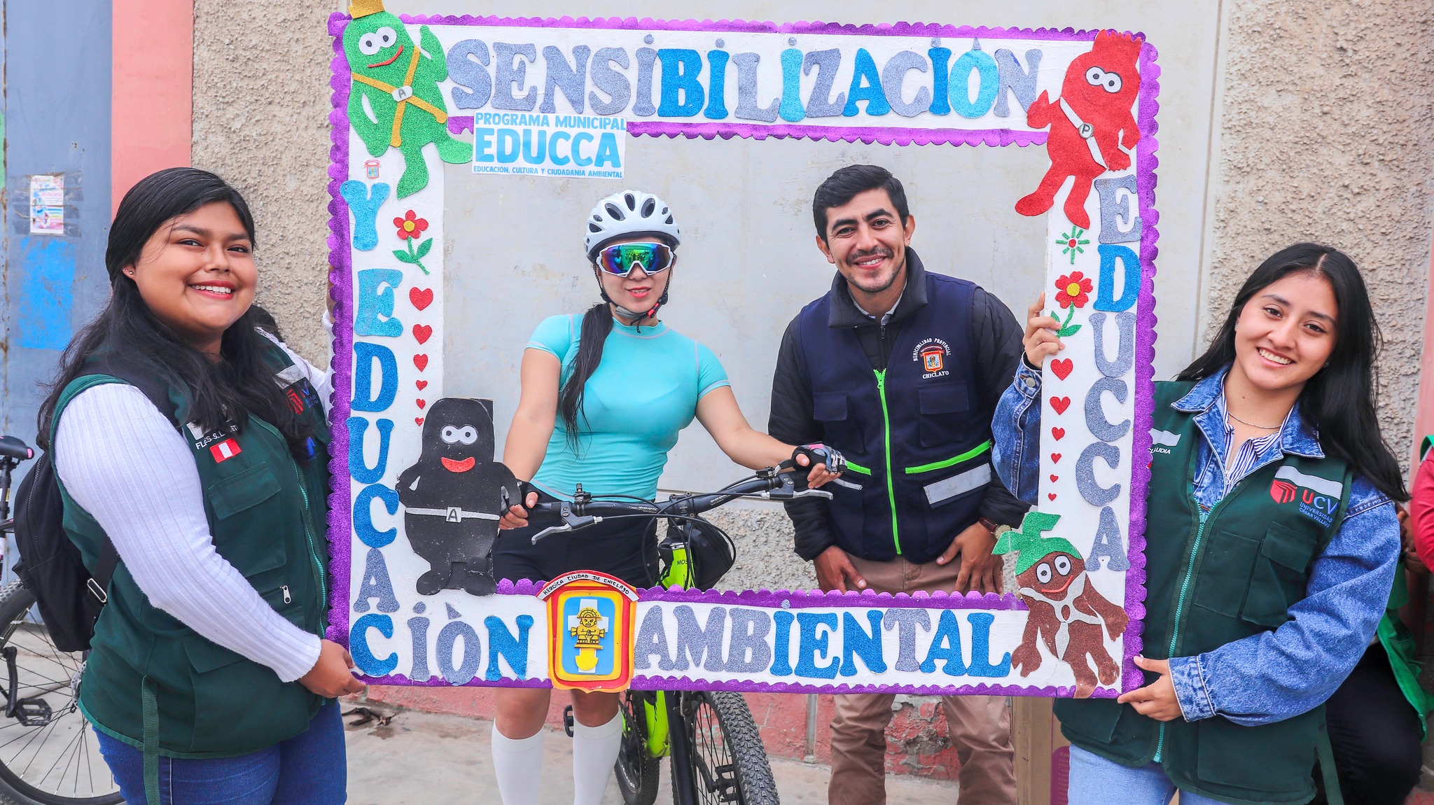 BICICLETEADA PROMOVIENDO MOVILIDAD SOSTENIBLE 4