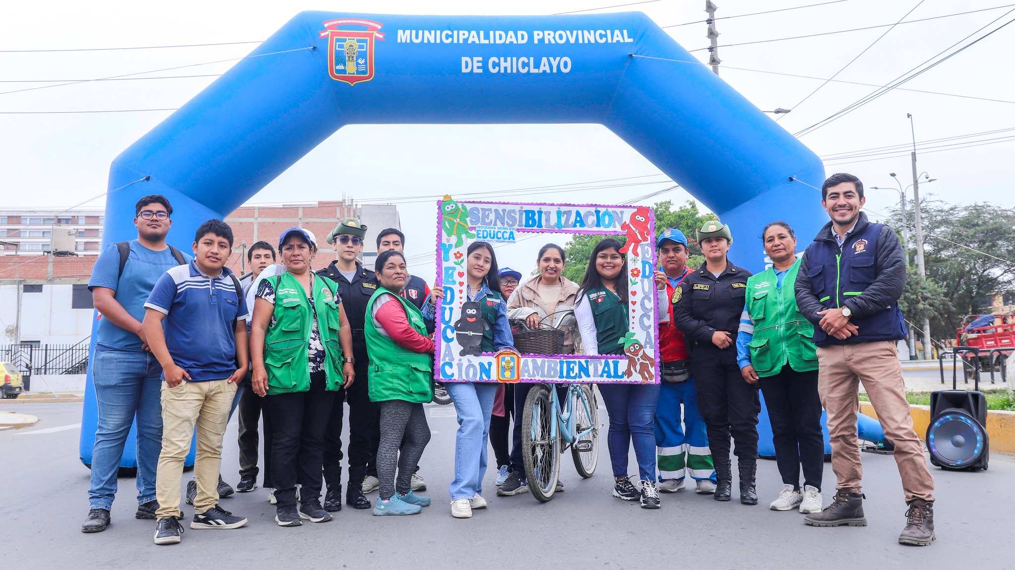 BICICLETEADA PROMOVIENDO MOVILIDAD SOSTENIBLE 3