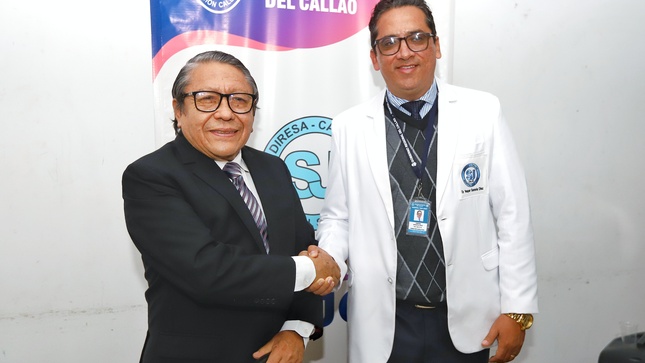 Hospital San José del Callao tiene nuevo director: el Dr. Yesper Saravia Díaz