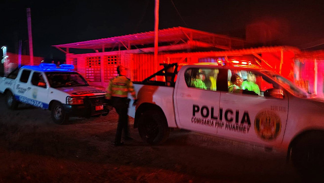 Continúa el patrullaje mixto con las Juntas Vecinales y PNP en Huarmey