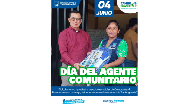Saludo por el Día del Agente Comunitario de Salud