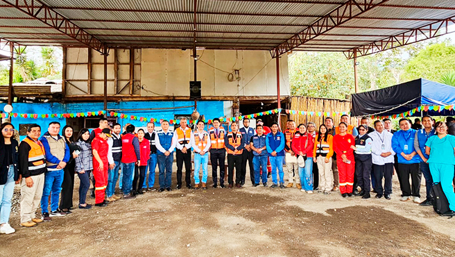 Participamos en el primer Simulacro Nacional Multipeligro por lluvias intensas y peligros asociados en el departamento de Amazonas