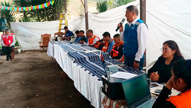 Participamos en el primer Simulacro Nacional Multipeligro por lluvias intensas y peligros asociados en el departamento de Amazonas