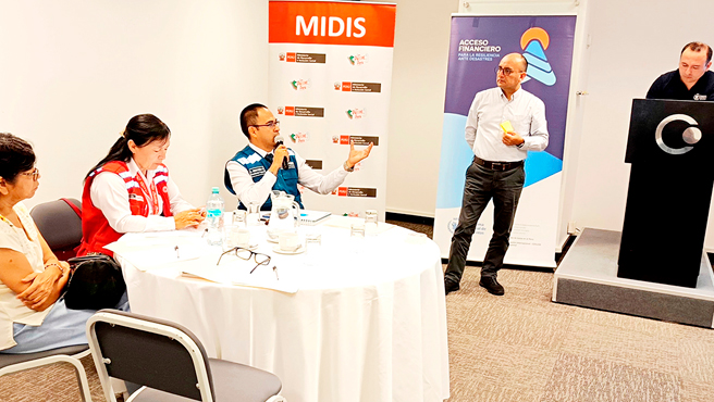 Participamos en taller organizado por el MIDIS y WFP brindando conocimiento sobre el proceso de estimación