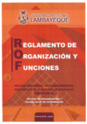 Vista preliminar de documento Reglamento de Organización y Funciones - ROF 2025