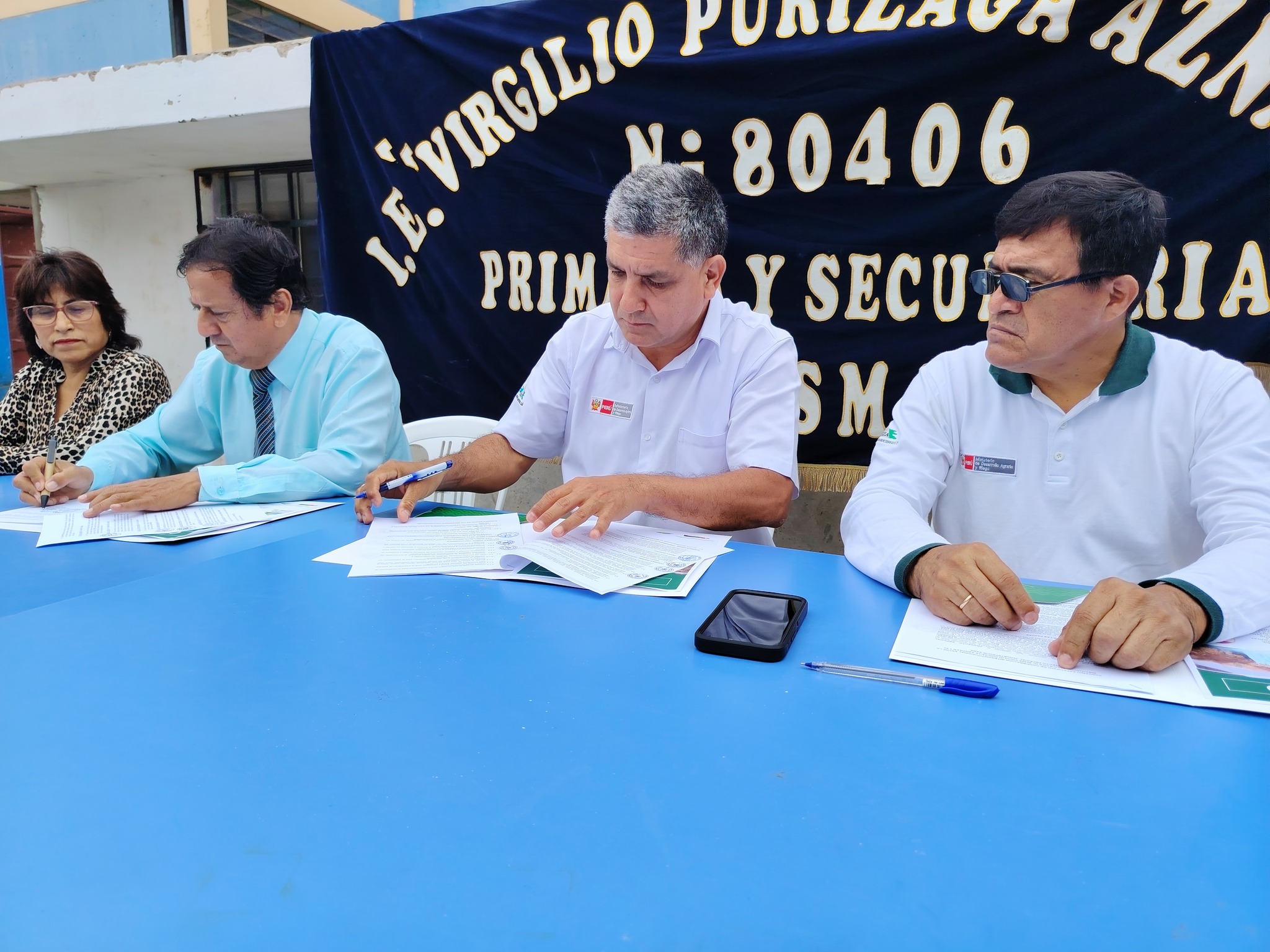 ¡PEJEZA y la I.E. Virgilio Purizaga Aznarán, Unidos por la educación y el desarrollo sostenible!