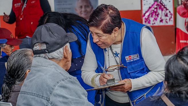 Foto 4: Día del Agente Comunitario: su labor fortalece la salud materna en Diris Lima Centro