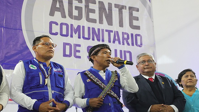 Minsa reconoce la labor de 30 000 Agentes Comunitarios de Salud en su día