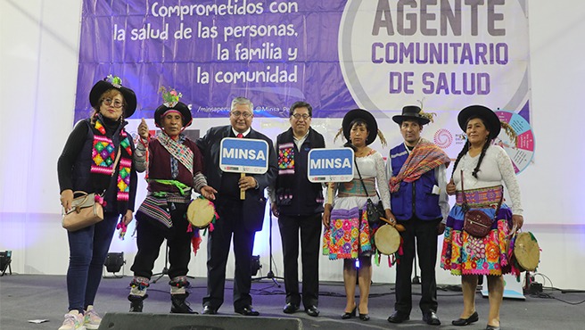 Minsa reconoce la labor de 30 000 Agentes Comunitarios de Salud en su día