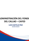 Vista preliminar de documento Exposición – Primera Audiencia Pública Regional 2025 - CAFED