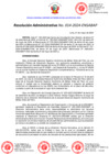 Vista preliminar de documento RESOLUCIÓN ADMINISTRATIVA Nº 014-2024-ENSABAP
