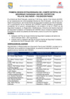 Vista preliminar de documento Acta de la I Sesión Extraordinaria del Comité Distrital de Seguridad Ciudadana 2025 del Distrito de Villa el Salvador