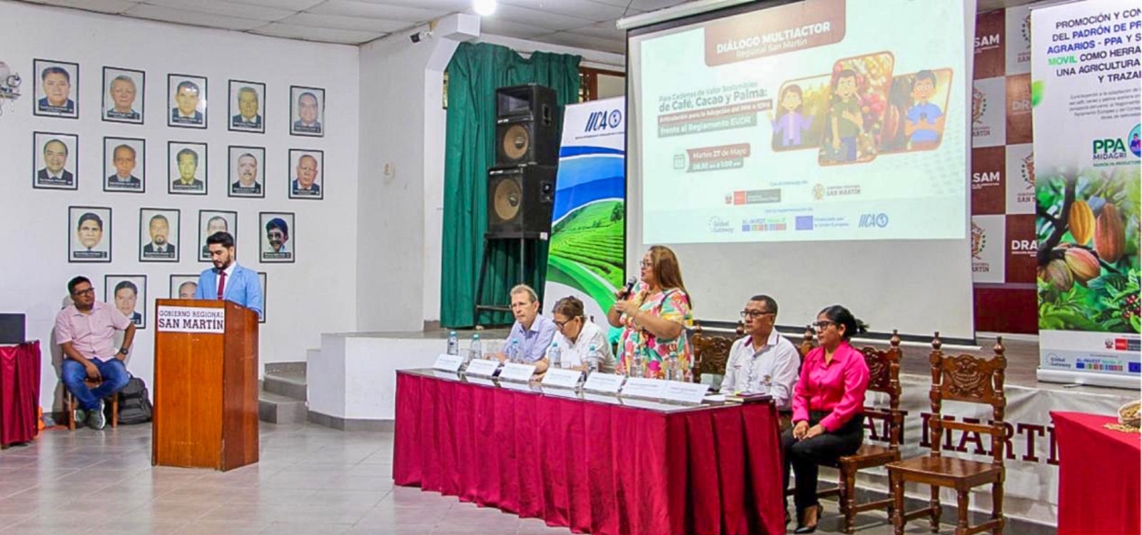 San Martín: MIDAGRI presentó avances y acciones estratégicas para el cumplimento de la EUDR