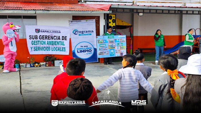 Charla en Institución Educativa, por el Día Mundial del Medio Ambiente