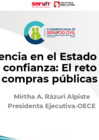Vista preliminar de documento Eficiencia en el Estado para lograr confianza: El reto de las compras públicas-MIRTHA RAZURI