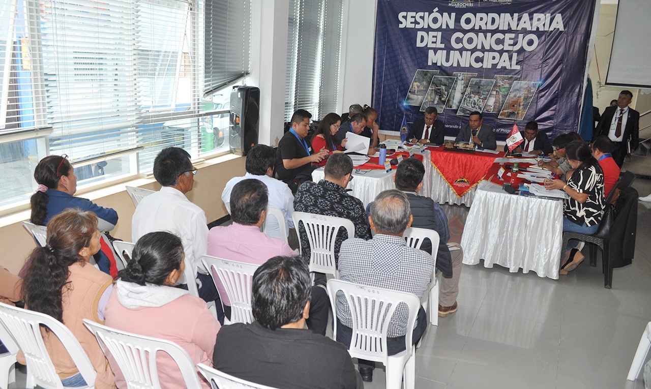 Sesión de concejo