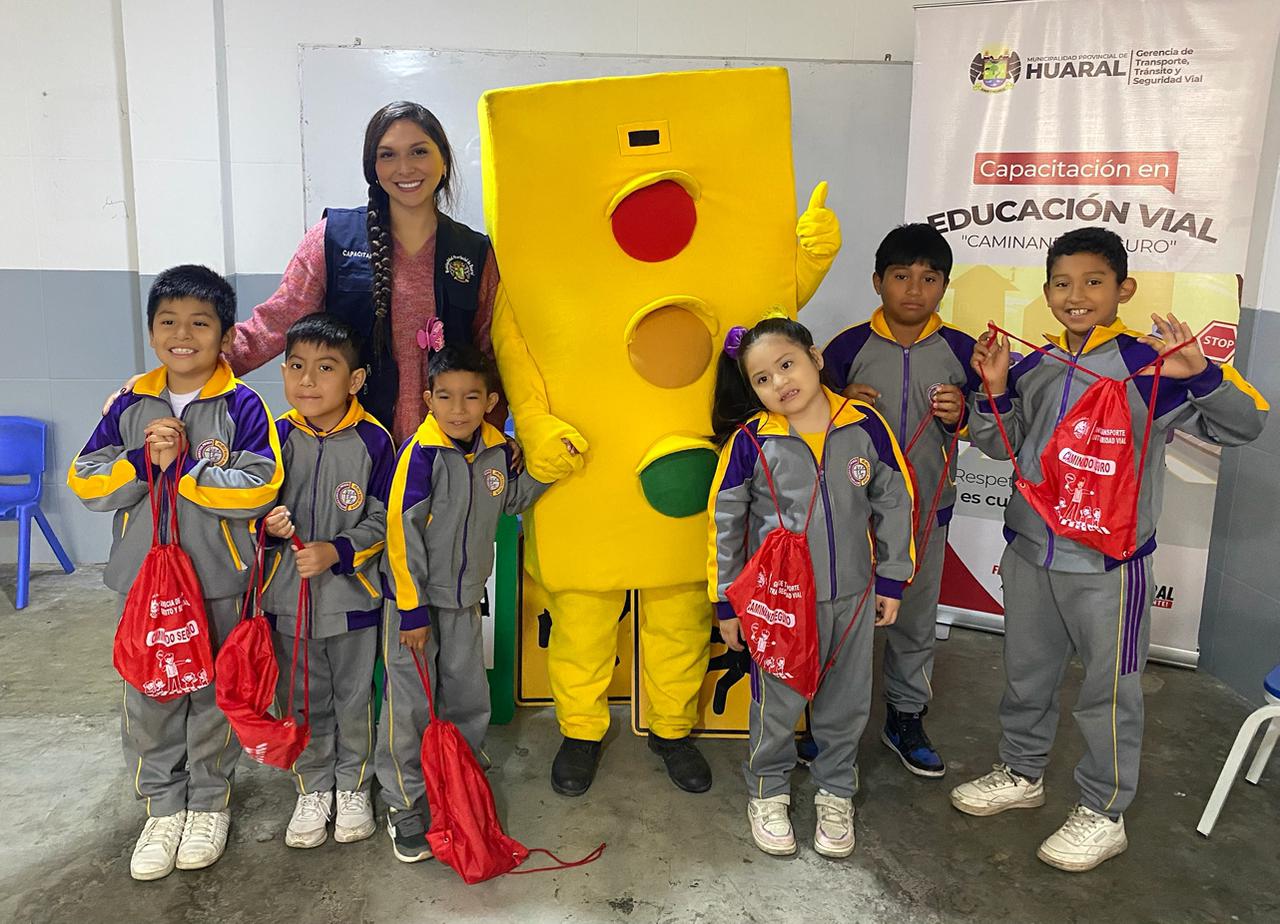 Charlas de educación vial “Caminando Seguro” llegan a más instituciones educativas