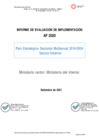 Vista preliminar de documento Informe de Evaluación de Implementación del PESEM - AF 2020