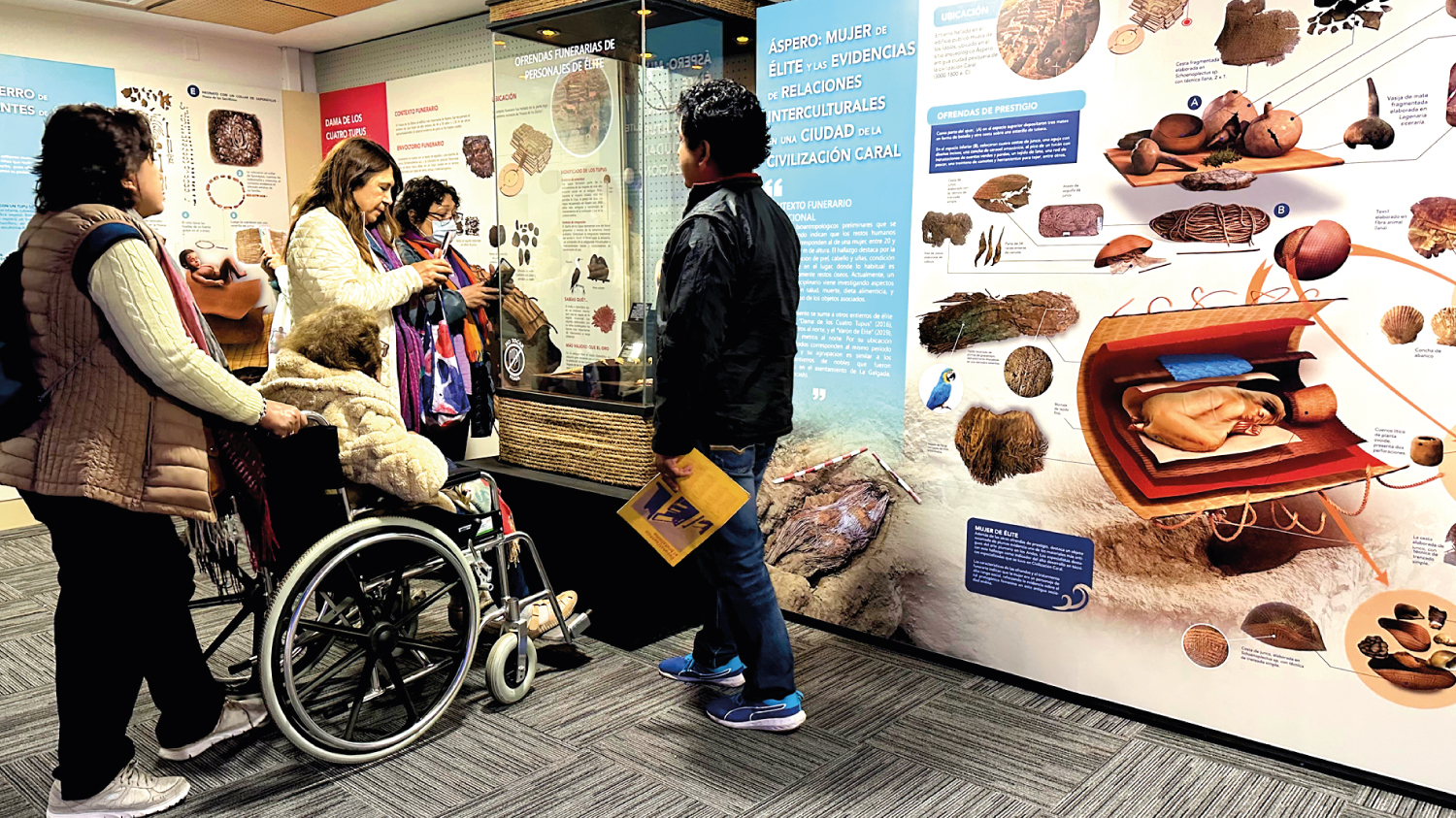 ¡BUENA NOTICIA! Se extiende hasta el 22 de junio la exposición de Caral en el Ministerio de Cultura
