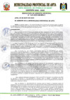 Vista preliminar de documento RESOLUCIÓN DE GERENCIA MUNICIPAL N°124-2025-GM-MPA-C