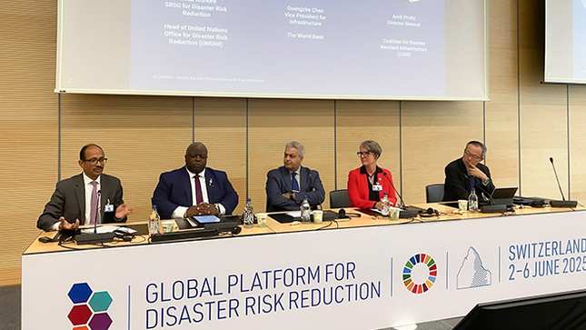 Cenepred participa en la Octava Plataforma Global de Reducción del Riesgo De Desastres (GP2025) en Suiza