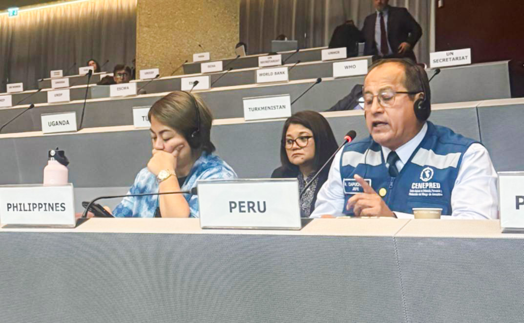 Cenepred participa en la Octava Plataforma Global de Reducción del Riesgo De Desastres (GP2025) en Suiza