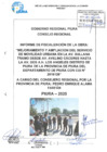 Vista preliminar de documento ACR 2545-2025 - INFORME FISCALIZACIÓN Mejoramiento y Ampliación Servicio Movilidad Urbana en la AV. Sullana - Piura