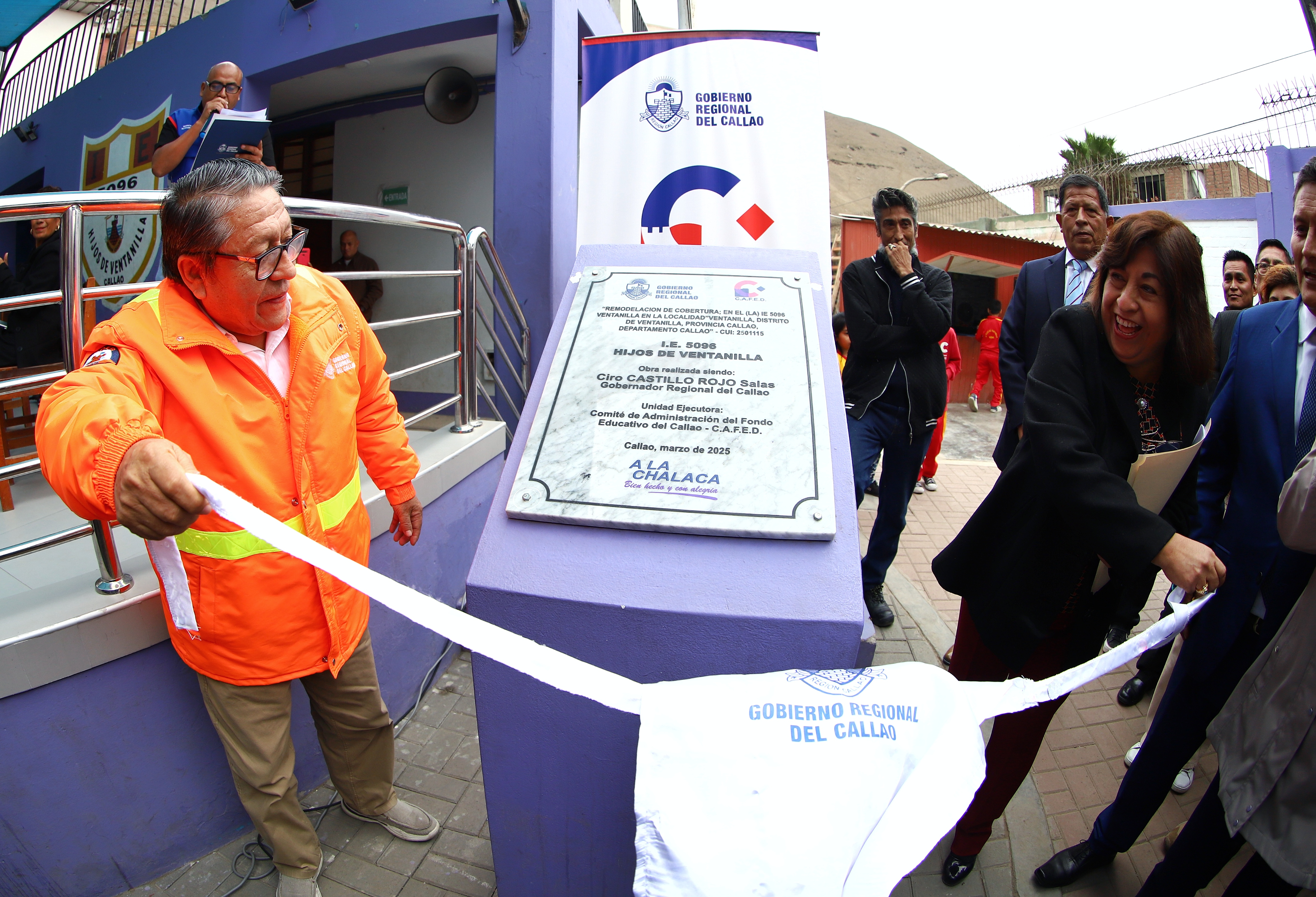 Gore Callao invirtió más 1,1 millones de soles en remodelación del colegio “Hijos de Ventanilla”