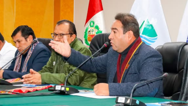 Consejeros regionales Italo Tarco Gongora y Herbe Olave Ugarte participaron del Lanzamiento de Campana Juntos Salvemos al Willkanayu