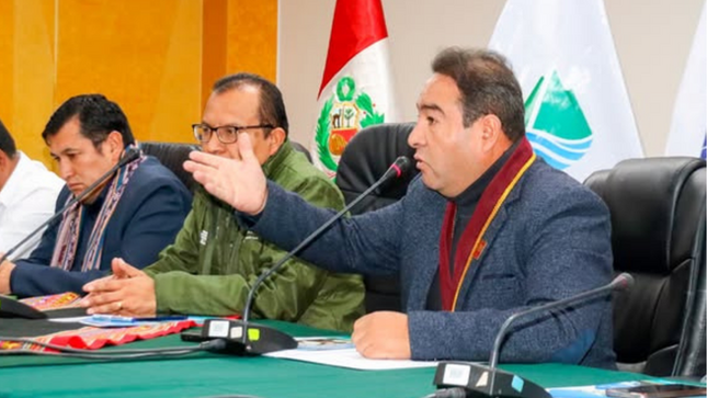 Consejeros regionales Italo Tarco Gongora y Herbe Olave Ugarte participaron del Lanzamiento de Campana Juntos Salvemos al Willkanayu