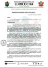 Vista preliminar de documento Decreto de Alcaldía Nº01-2025-MDL-A