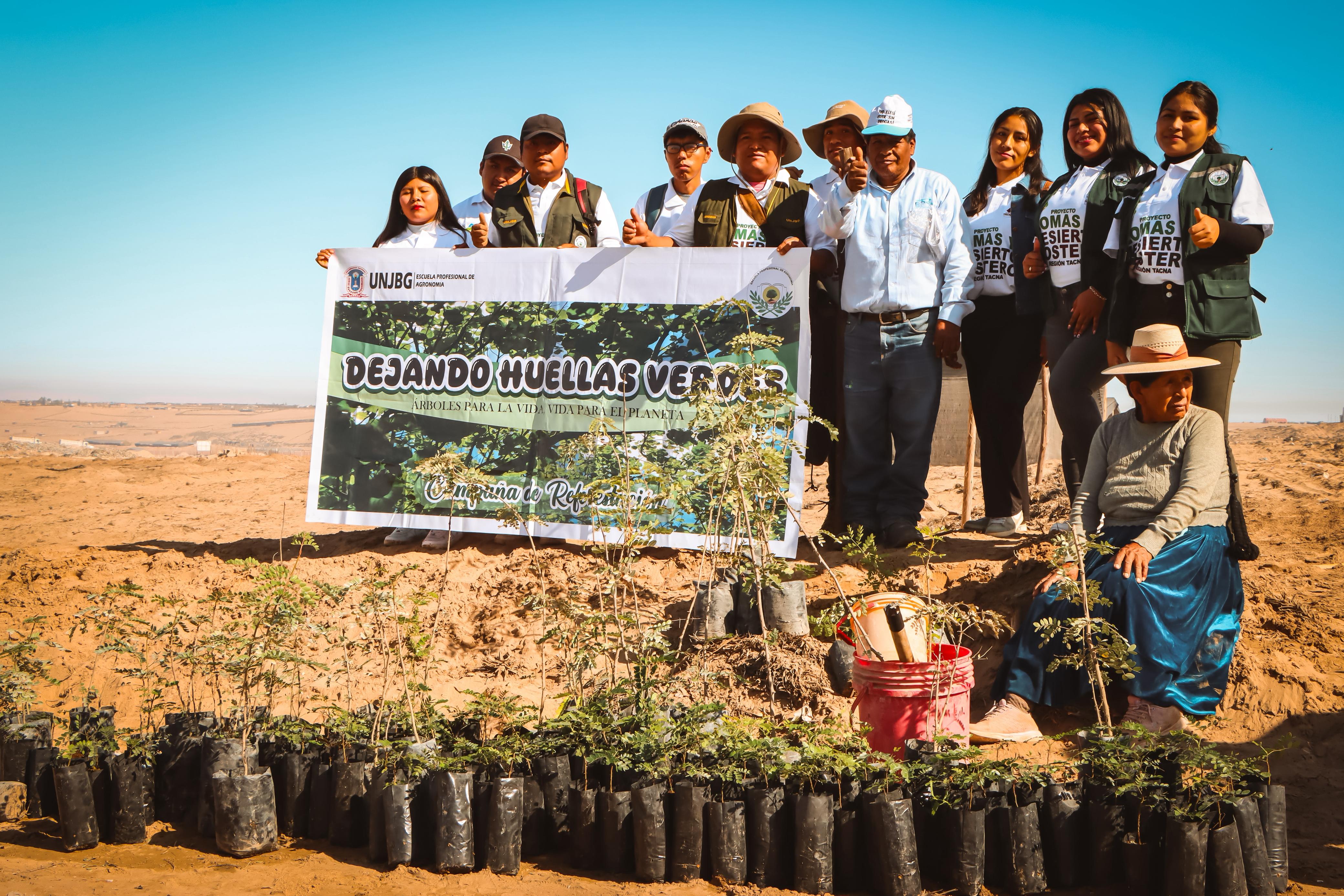 Plantan un nuevo pulmón ecológico en Ciudad Nueva