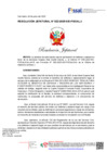 Vista preliminar de documento RESOLUCIÓN JEFATURAL N° 022-2025-SIS-FISSAL/J