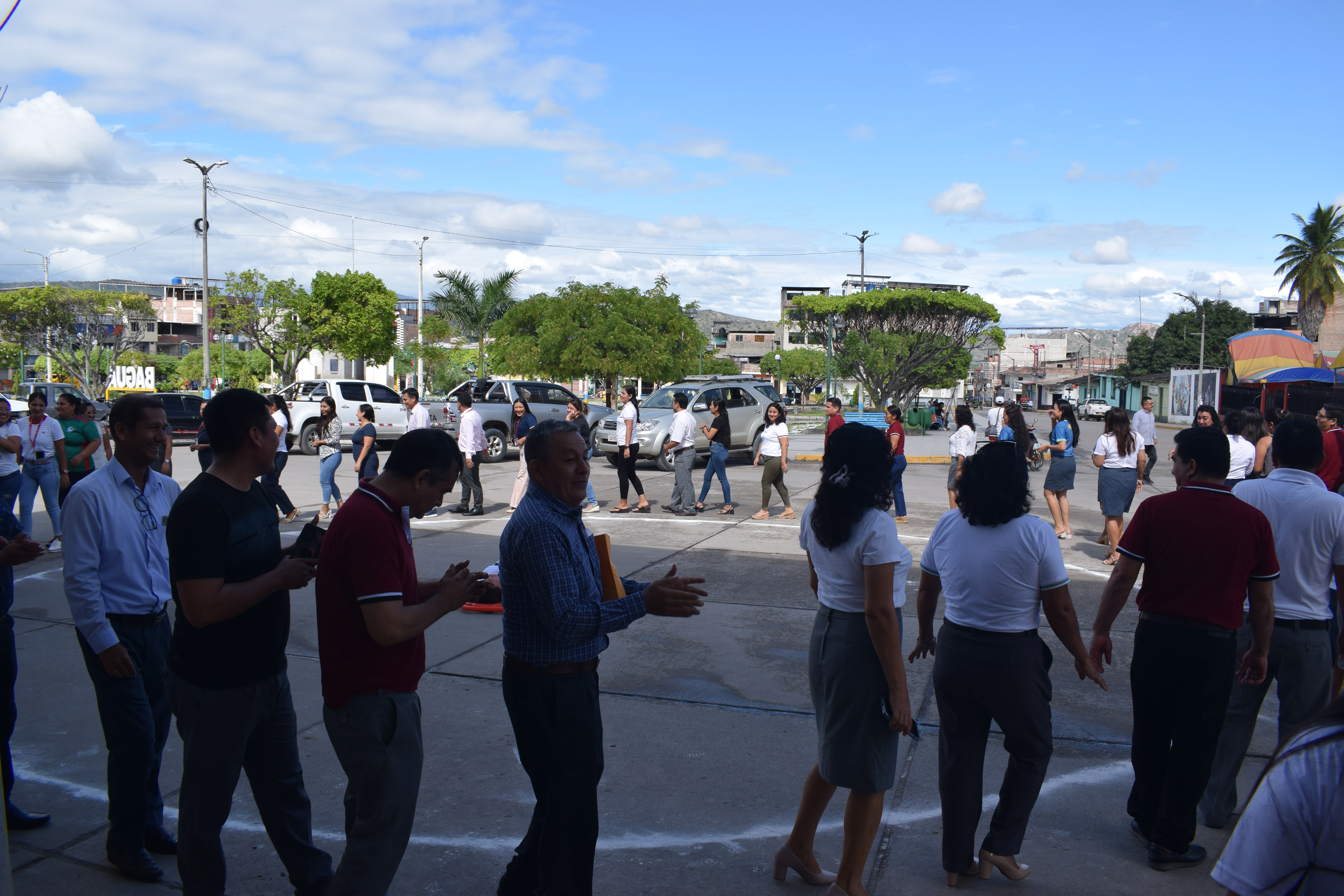 UGEL Bagua participa activamente en el Simulacro Nacional Multipeligro
