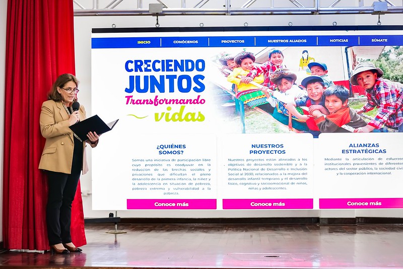 Midis y Unicef ponen en marcha estrategia “Creciendo juntos - transformando vidas” en favor de la primera infancia, niñez y adolescencia