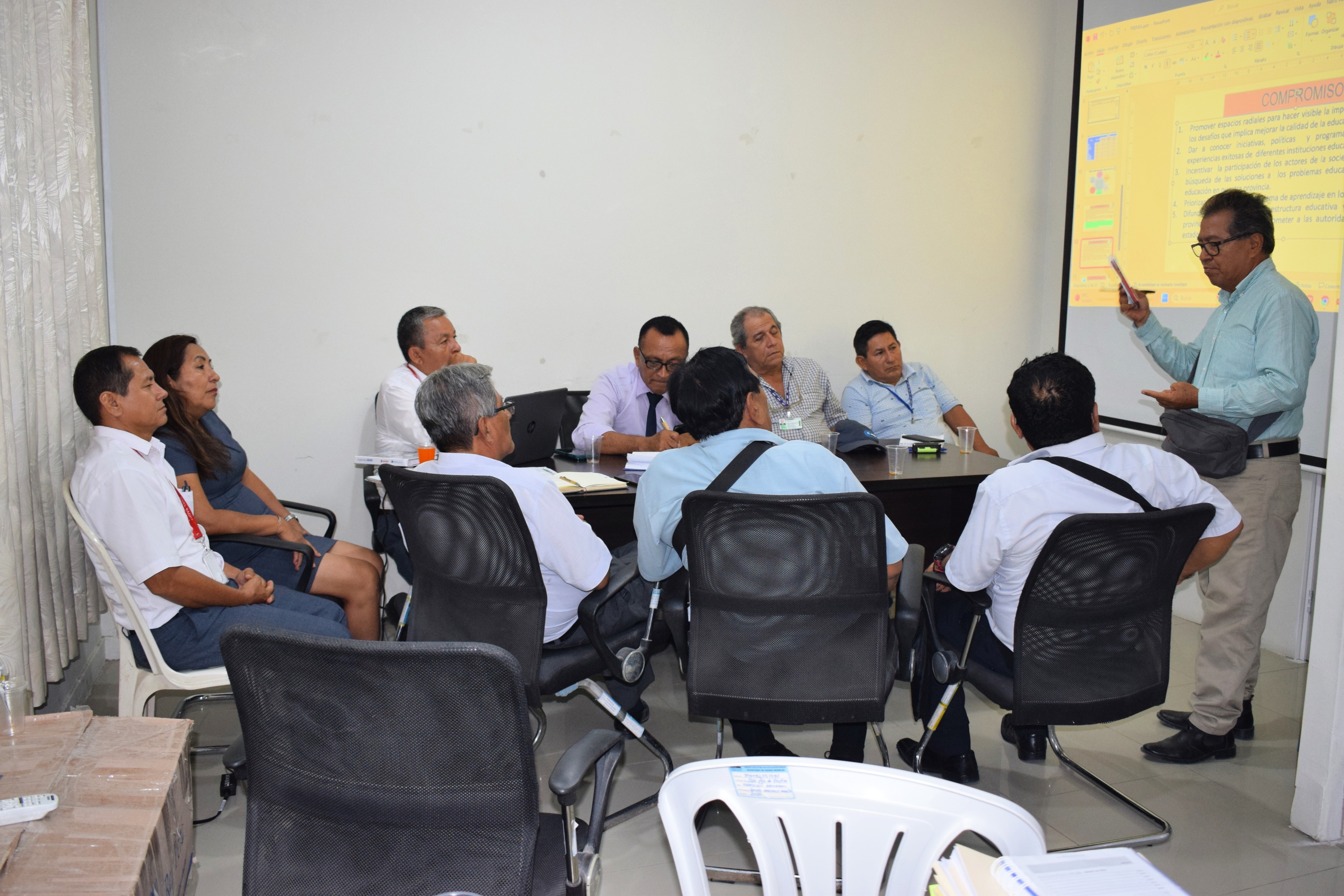 Prensa y educación unen esfuerzos para la construcción del Proyecto Educativo Local de Bagua 2025–2035