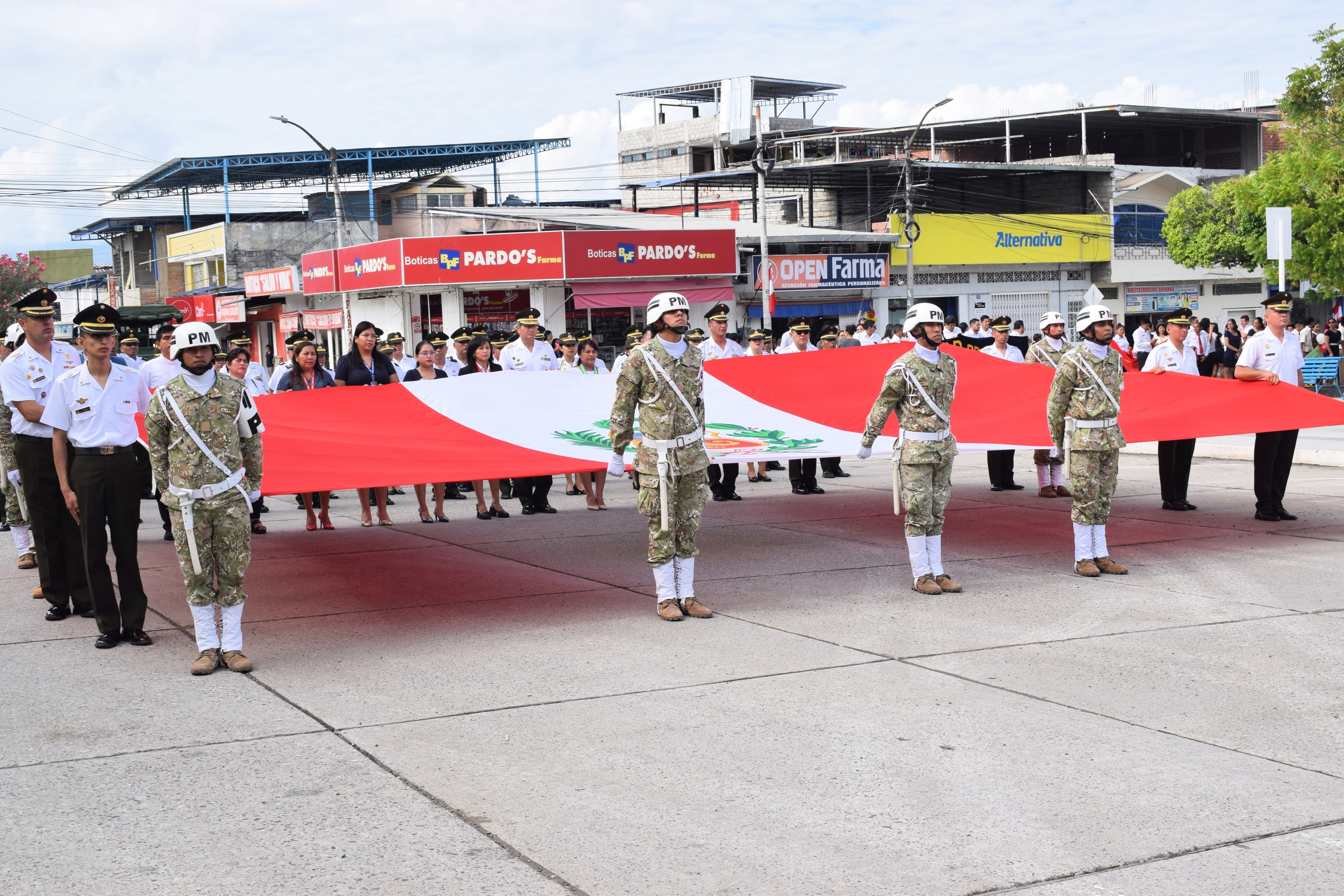 UGEL Bagua participa en ceremonia por el 145° Aniversario de la  Batalla de Arica y Renovación del Juramento de Fidelidad a la Bandera