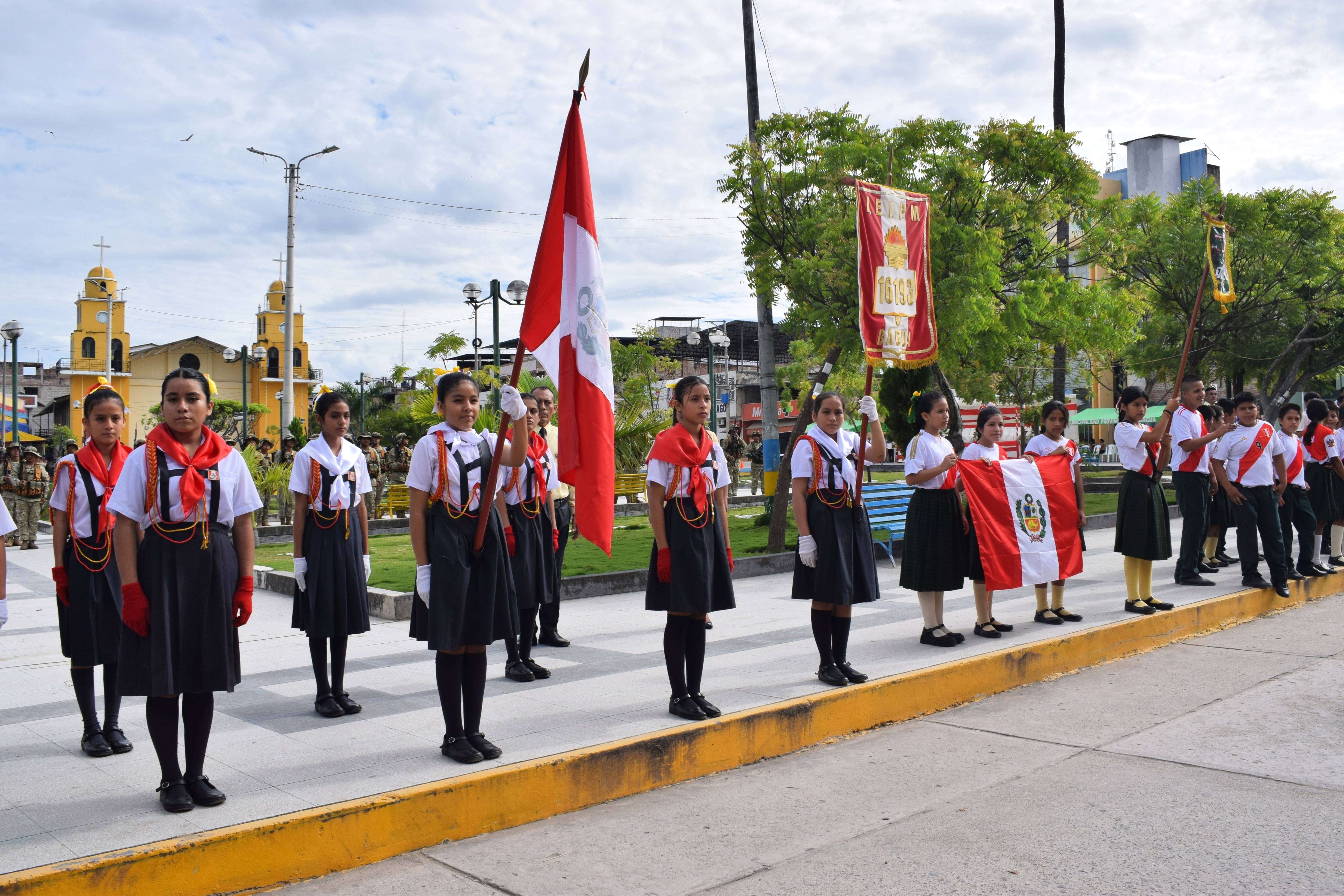 UGEL Bagua participa en ceremonia por el 145° Aniversario de la  Batalla de Arica y Renovación del Juramento de Fidelidad a la Bandera