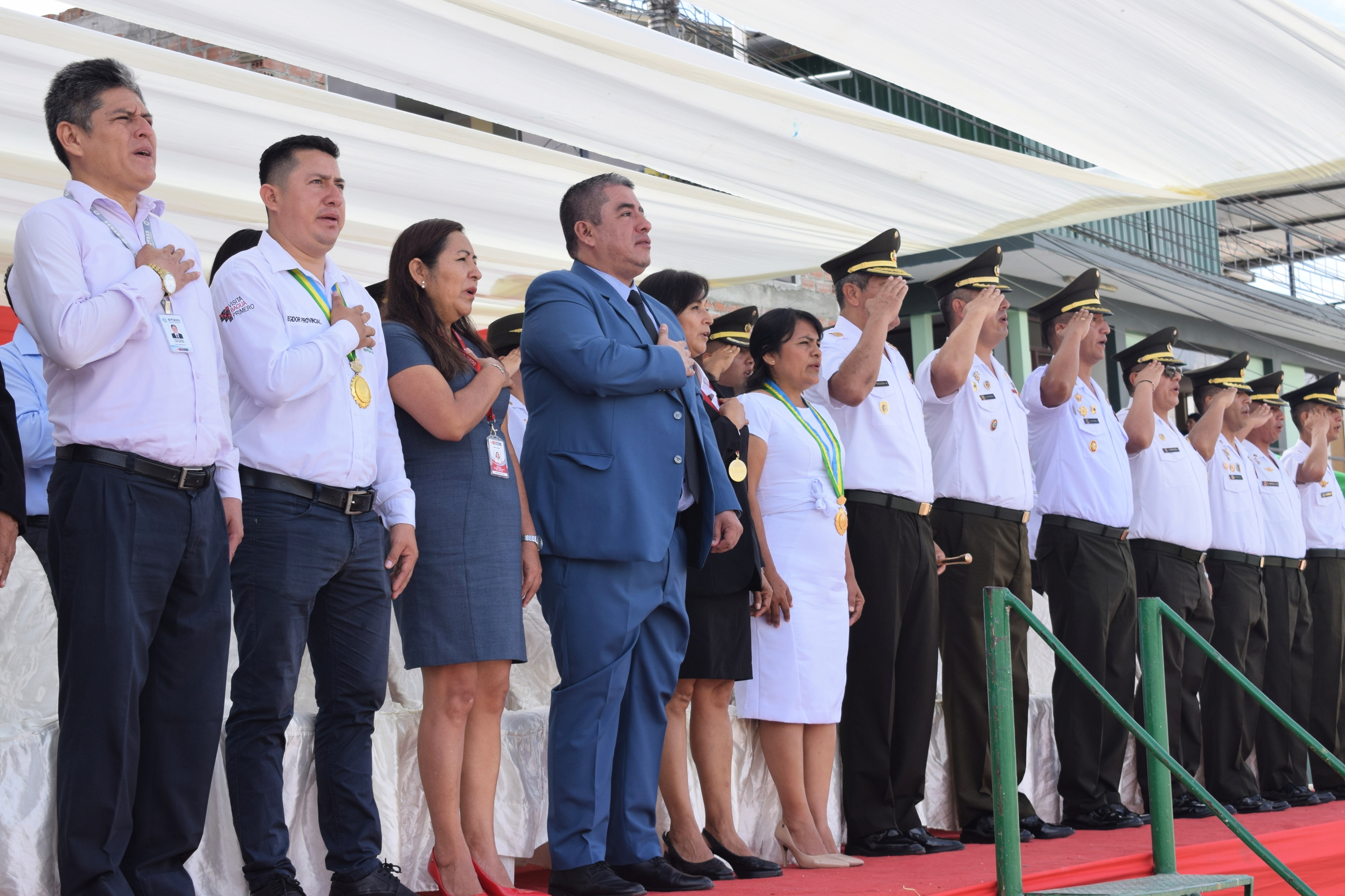 UGEL Bagua participa en ceremonia por el 145° Aniversario de la  Batalla de Arica y Renovación del Juramento de Fidelidad a la Bandera