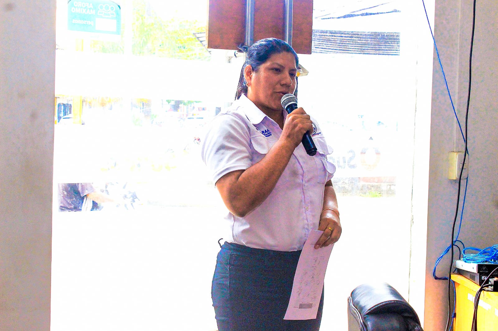 exposición por personal de la GRAM