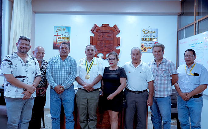 fotos de la reunión entre la Municipalidad Provincial de Tambopata y Cámara de Comercio de Madre de Dios