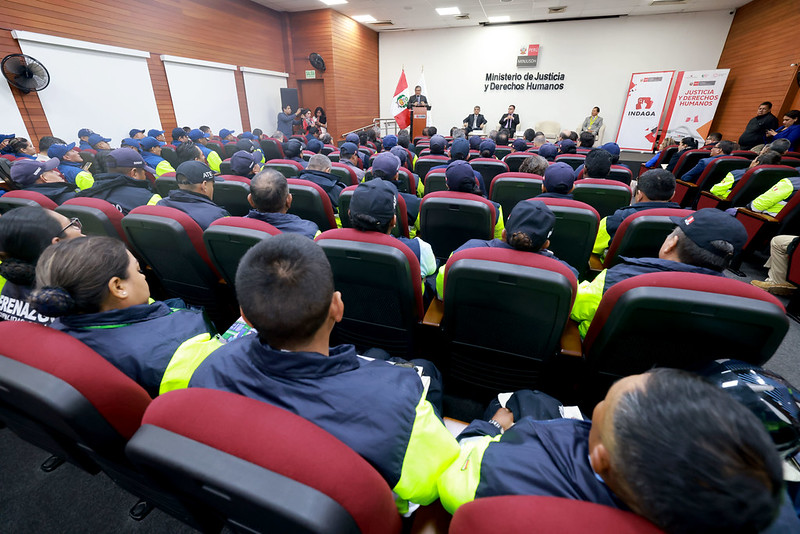 Reconocen trabajo que realiza seguridad ciudadana en Municipalidad de La Molina