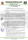 Vista preliminar de documento RESOLUCIÓN DE GERENCIA MUNICIPAL N°150-2025-GM-MPA-C