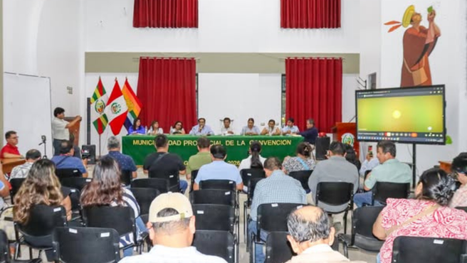 Consejera regional por la provincia de La Convencion participa de la reunión previa sobre el proyecto de teleférico de choquequiraol