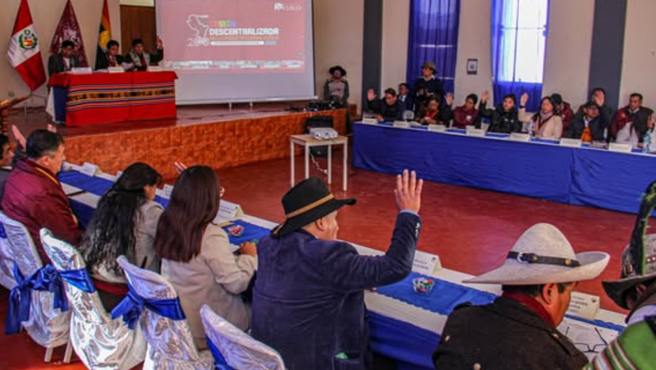 Primera Sesión Descentralizada Extraordinaria del Consejo Regional periodo 2025 se desarrolló en Santo Tomas Chumbivilcas, en el marco del Bicentenario de creación política de la provincia