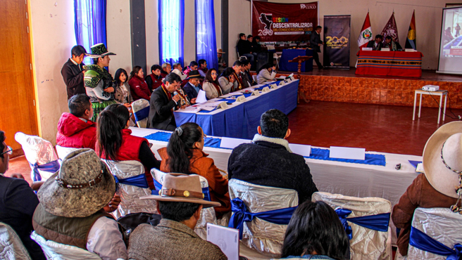 Primera Sesión Descentralizada Extraordinaria del Consejo Regional periodo 2025 se desarrolló en Santo Tomas Chumbivilcas, en el marco del Bicentenario de creación política de la provincia